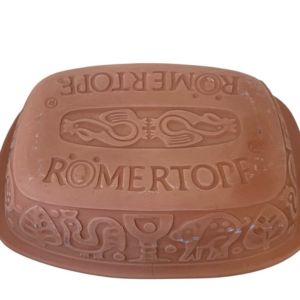 Romertopf Clay Unglazed Baker Covered Cooker w/ Lid Model #113 Mexico - Picture 3 of 10